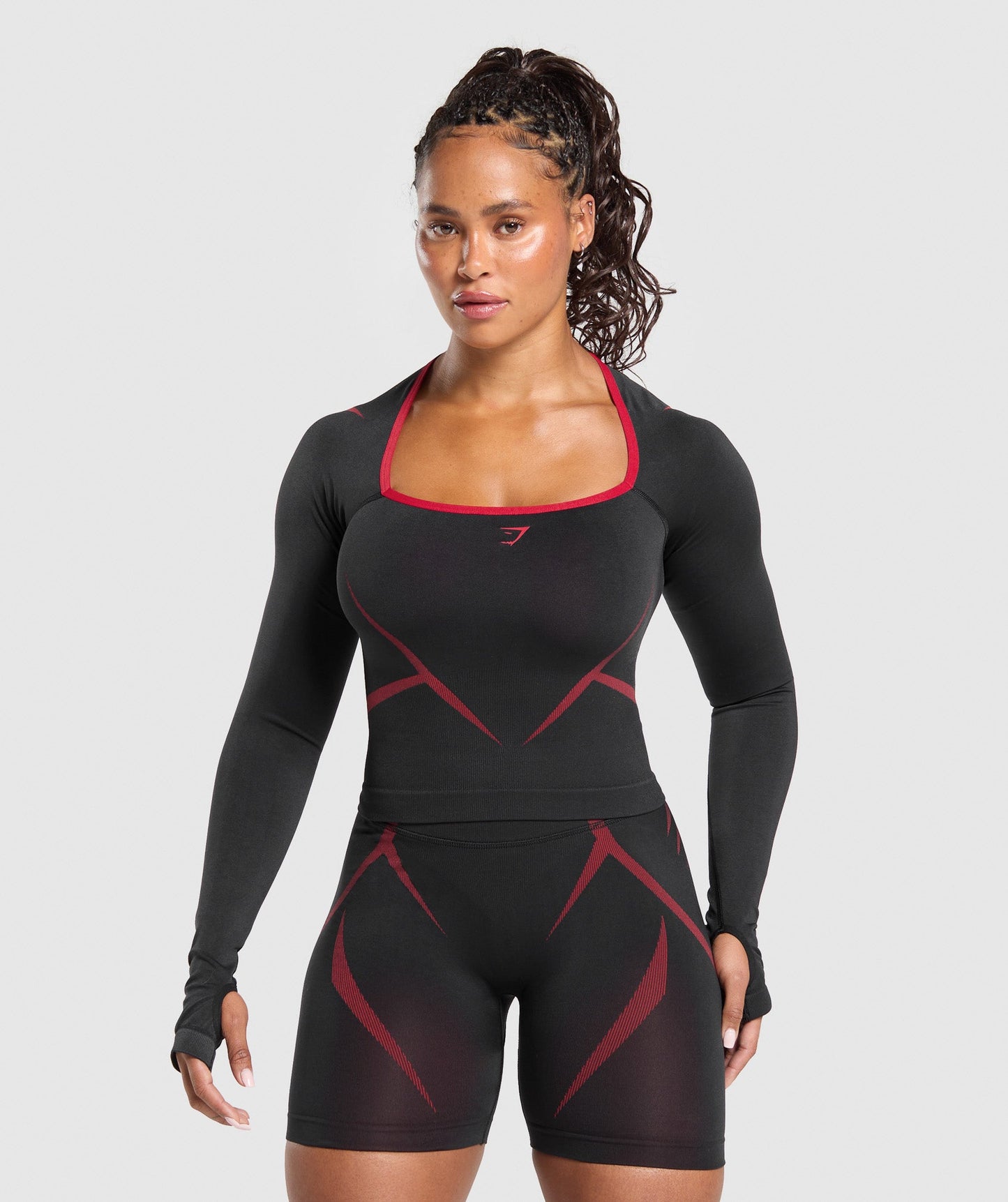 Apex Lift Seamless Long Sleeve Crop Top - US 5834