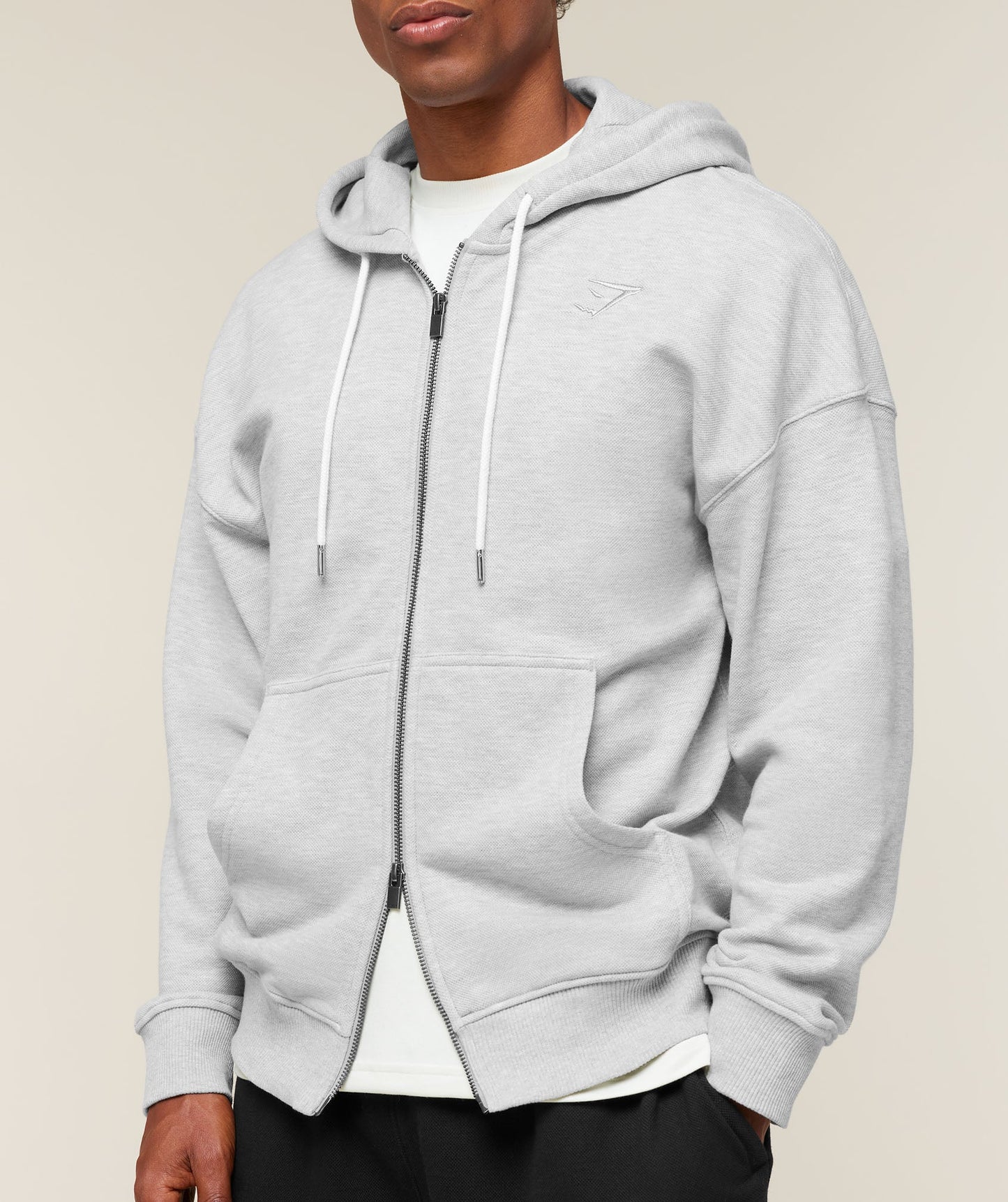 Campus Crest Zip Through Hoodie - US 1832