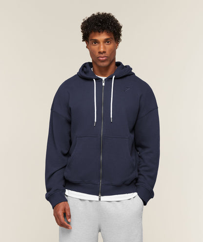 Campus Crest Zip Through Hoodie - US 1832
