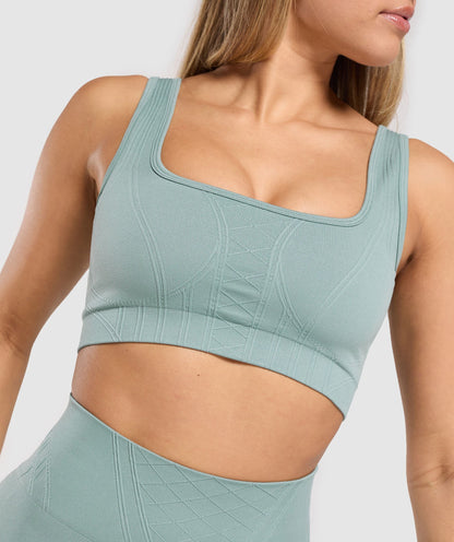 Corset Seamless Sports Bra - US 2476