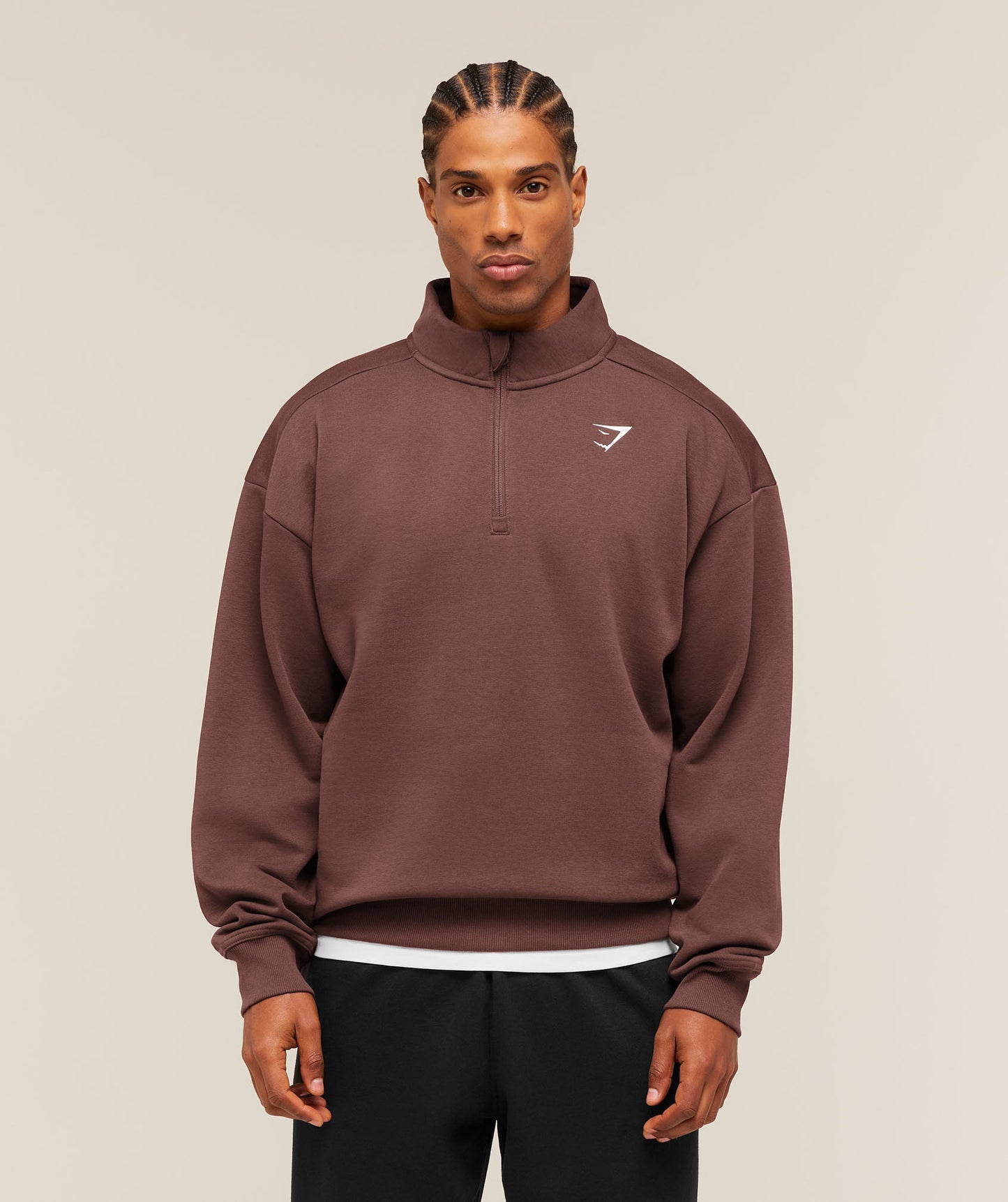 Crest Oversized 1/4 Zip - US 0408