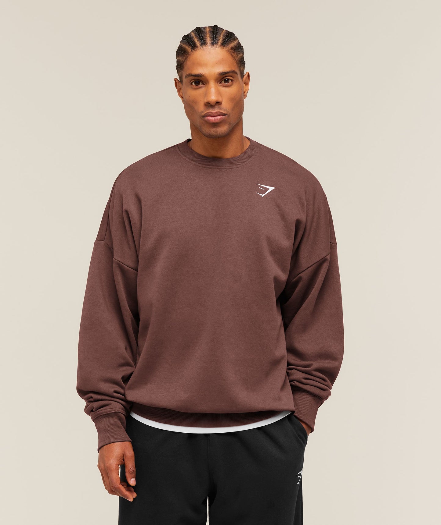 Oversized Crest Crew - US 5361