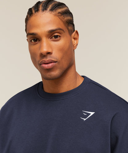 Oversized Crest Crew - US 3962