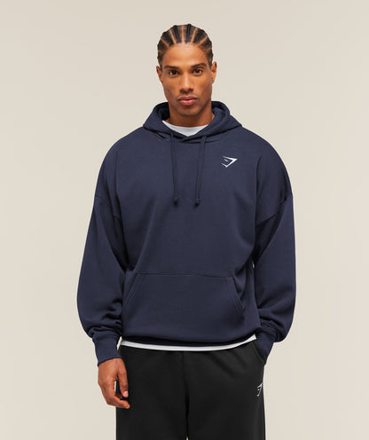 Crest Oversized Hoodie - US 9219