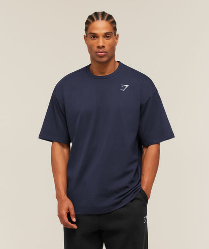 Crest Oversized T-Shirt - US 1162