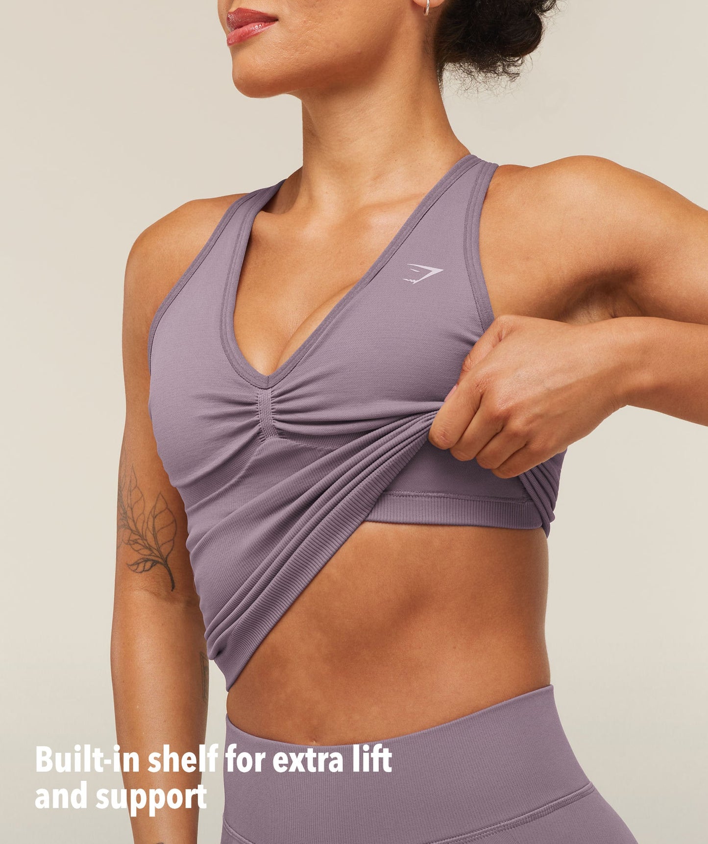 Lift Seamless Tank with Shelf - US 4179