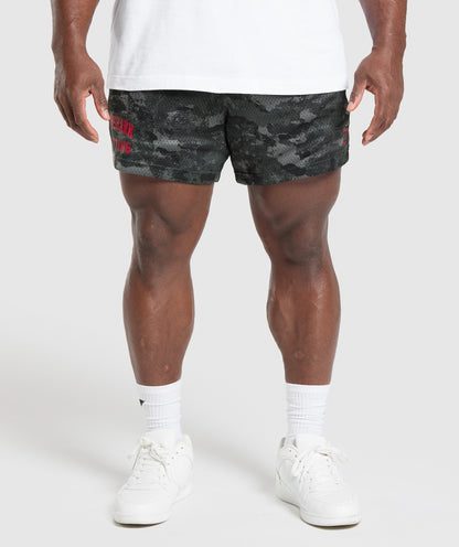 Lifting Mesh 5\" Shorts - US 9515