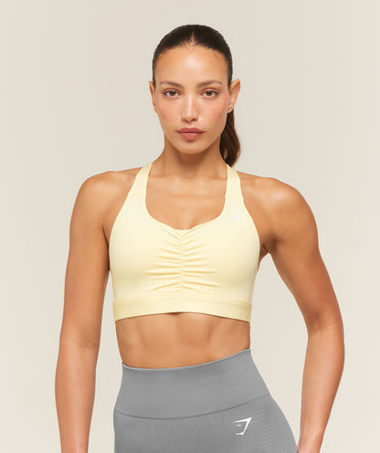 High Support Ruched Sports Bra - US 5665