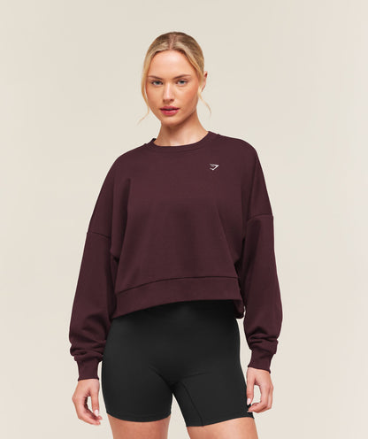 Training Oversized Boxy Sweatshirt - US 4132