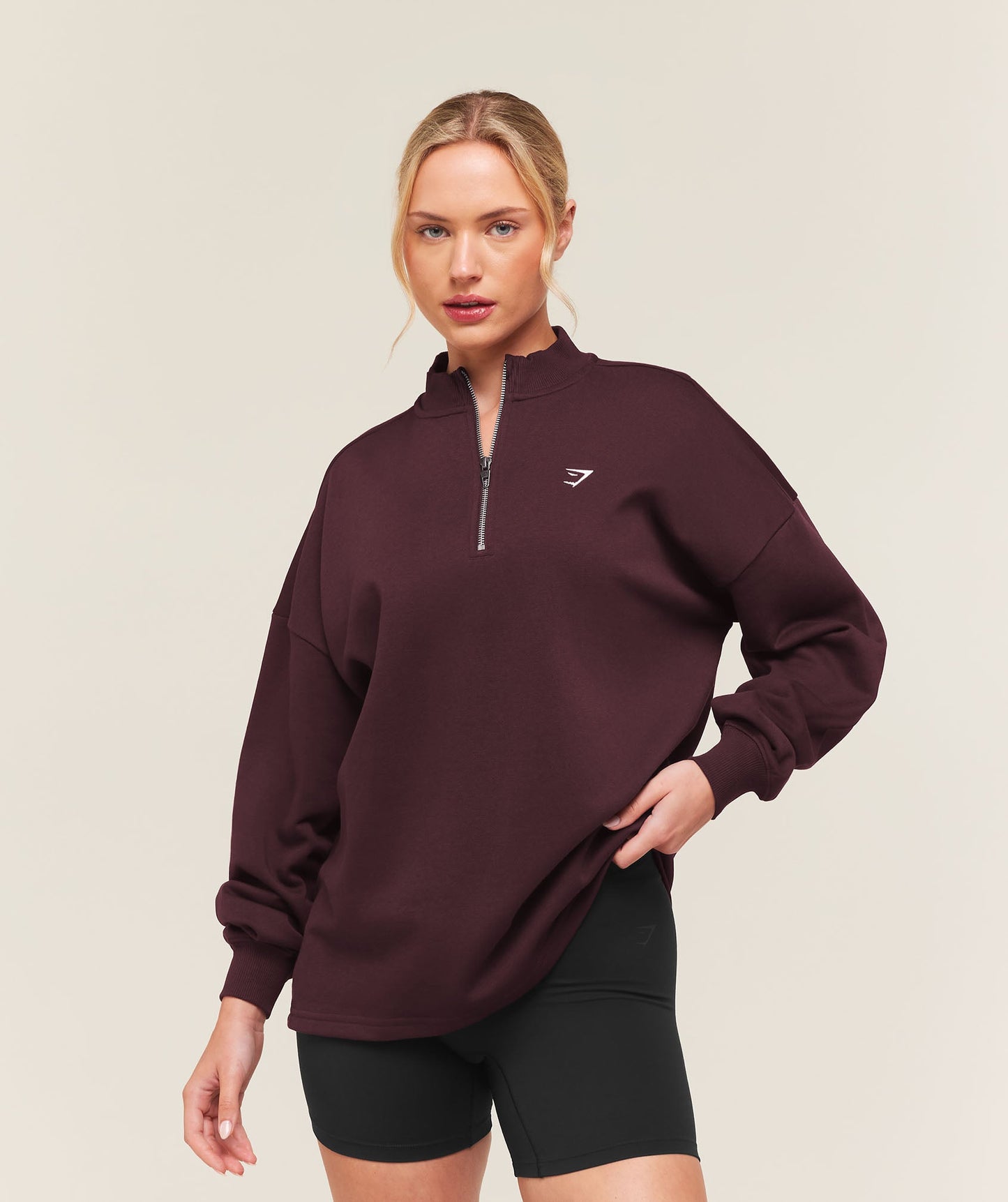 Training Oversized 1/4 Zip - US 0999