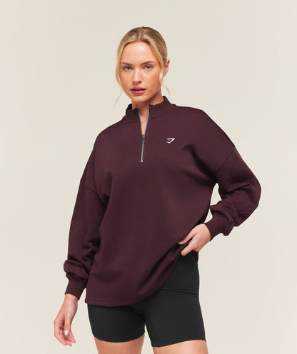 Training Oversized 1/4 Zip - US 7131