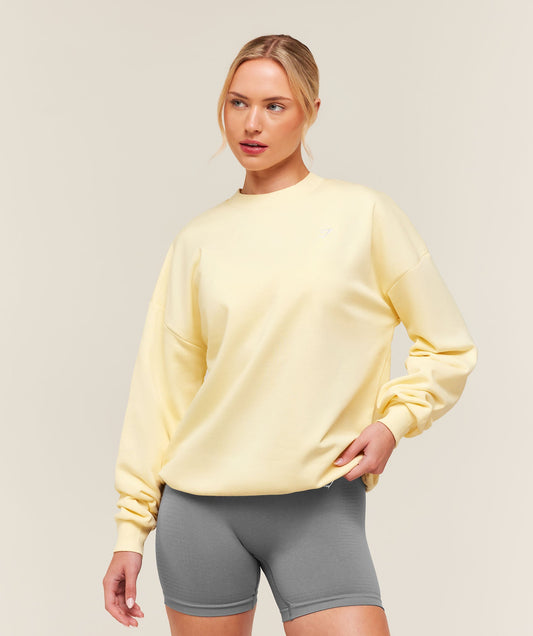 Training Oversized Fleece Sweatshirt - US 8908