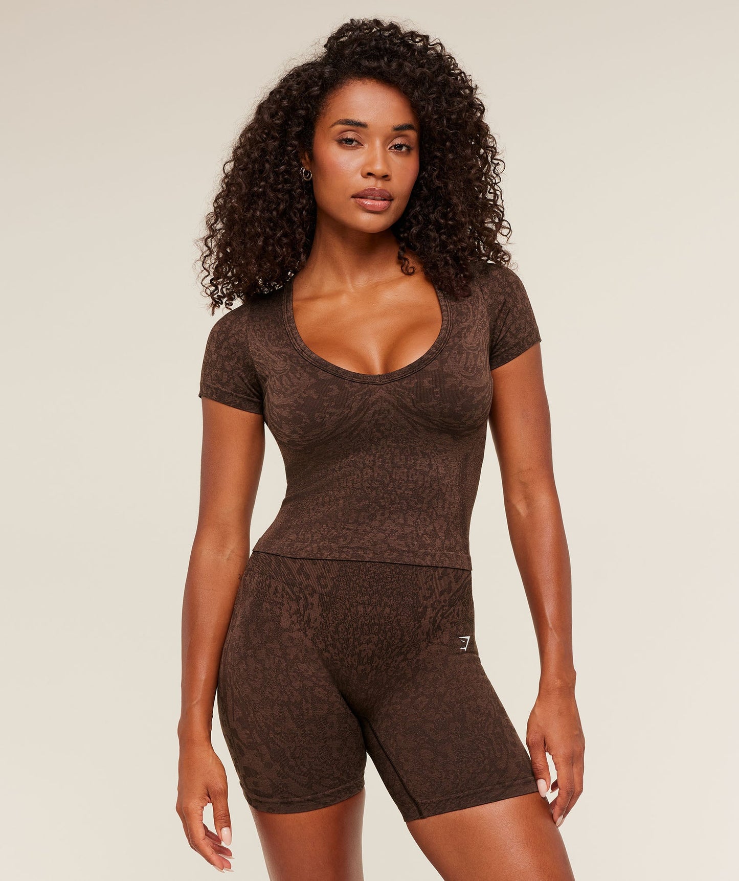 Adapt Animal X Whitney Short Sleeve Top - US 9803