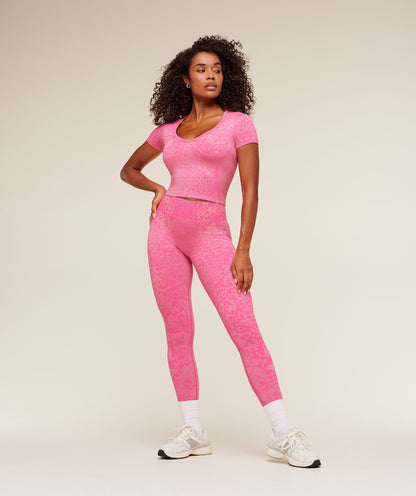 Adapt Animal X Whitney Short Sleeve Top - US 6751