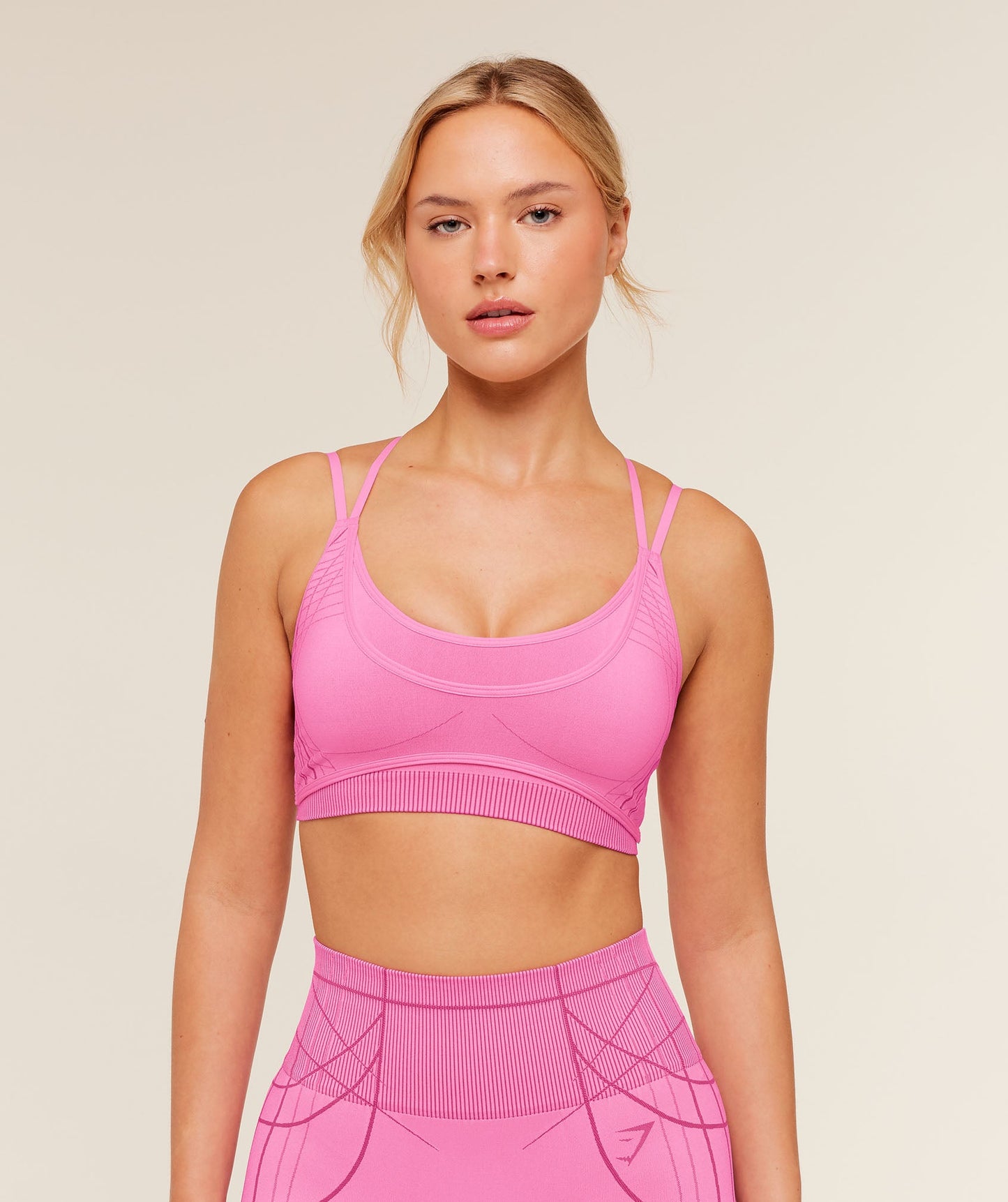 Apex Seamless Strappy Sports Bra - US 3785