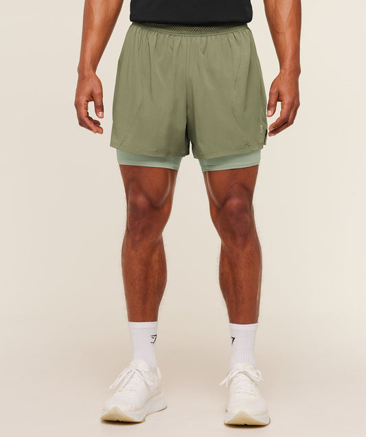 Running 4\" 2in1 Shorts - US 6757