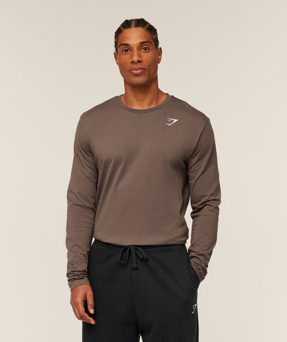 Crest Long Sleeve T-Shirt - US 7380