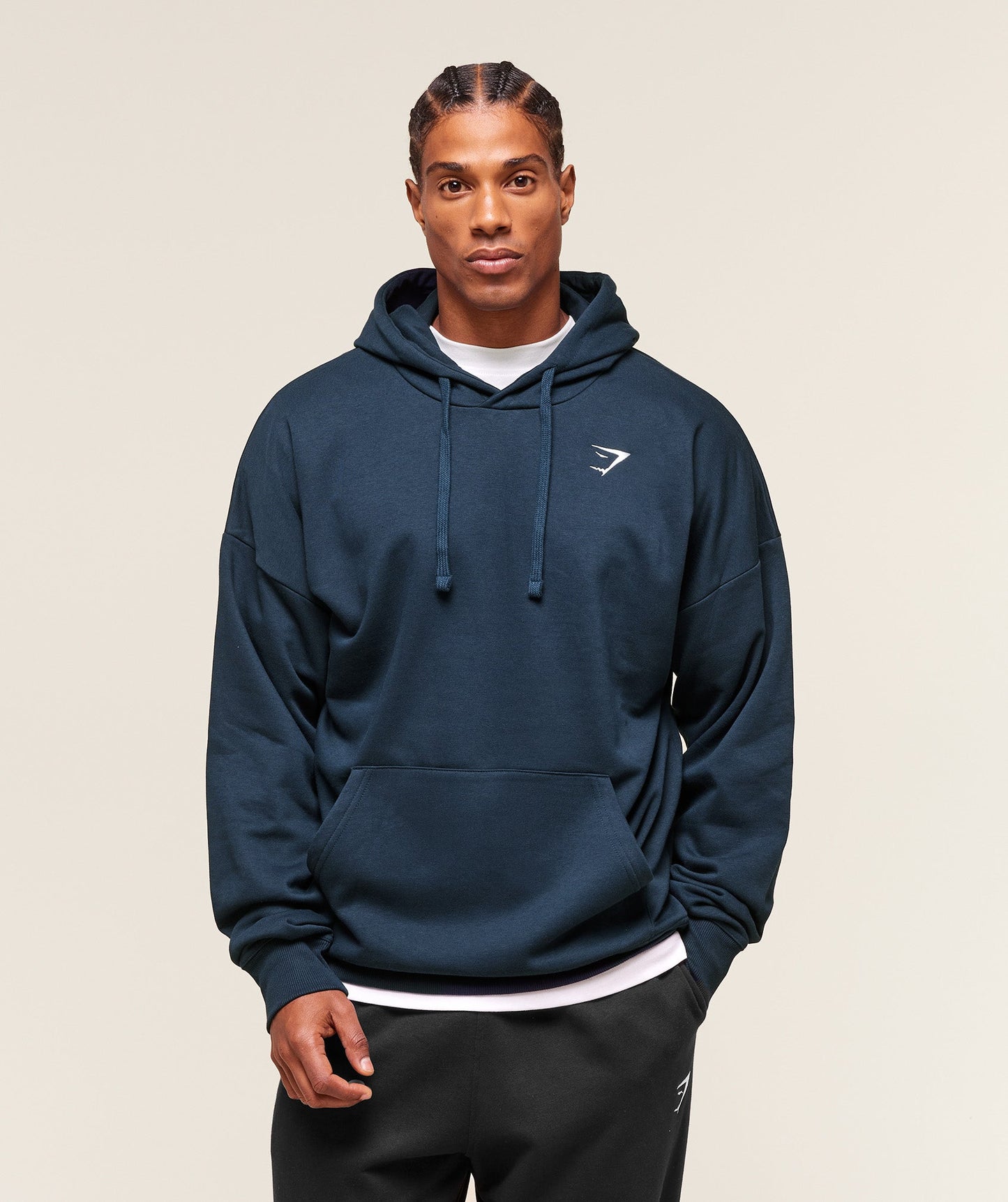 Crest Oversized Hoodie - US 9219