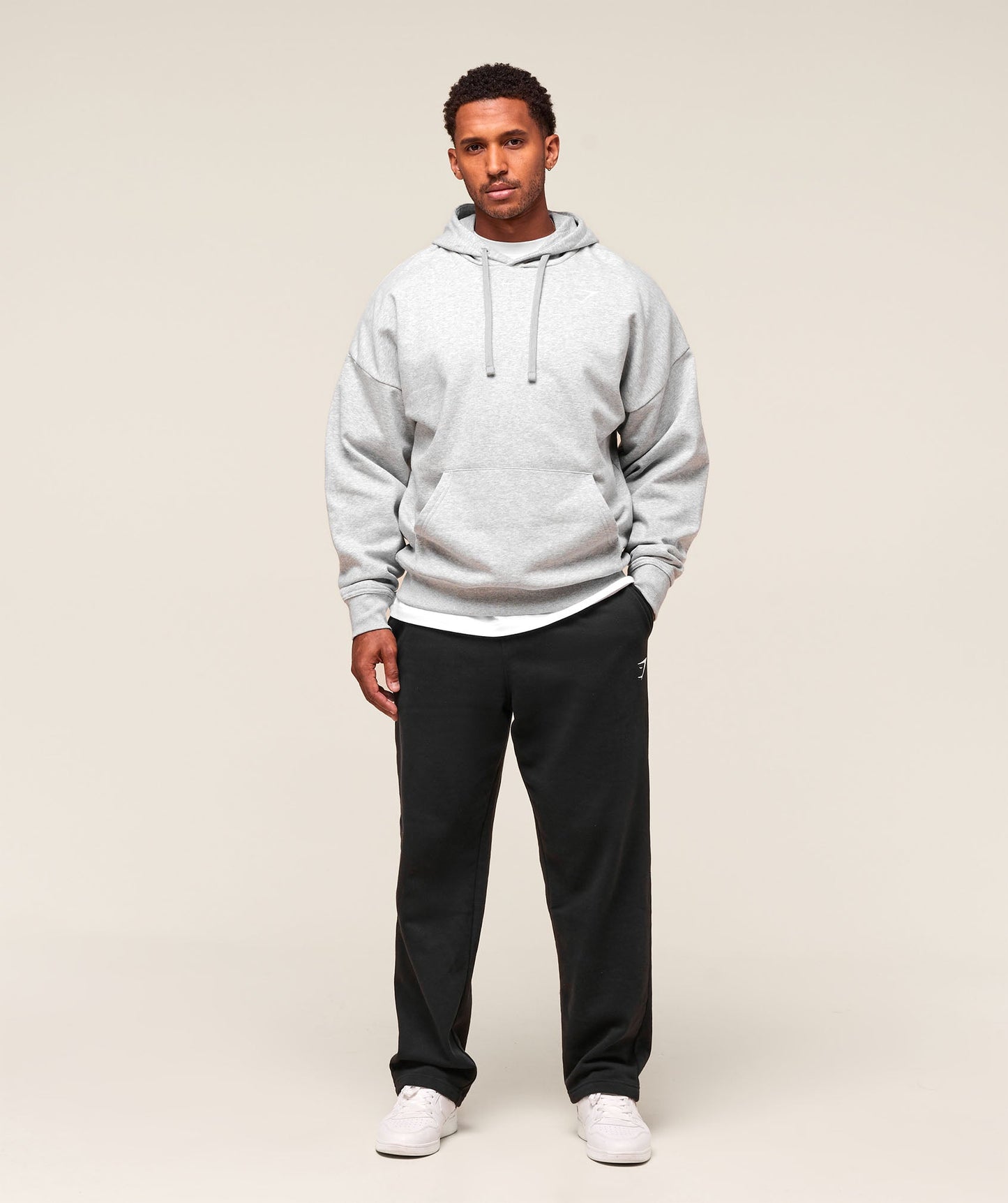 Crest Oversized Hoodie - US 0892