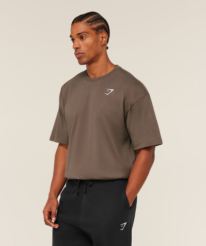 Crest Oversized T-Shirt - US 8482