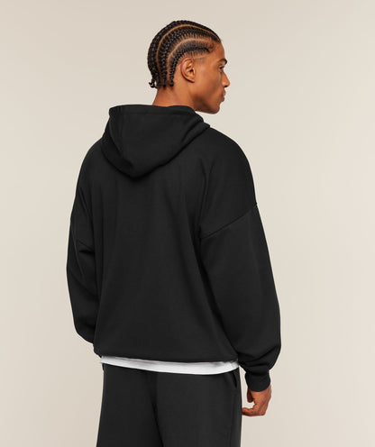 Crest Oversized Zip Up Hoodie - US 9473