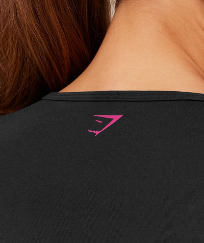 Everyday Seamless Graphic Short Sleeve Top - US 4147