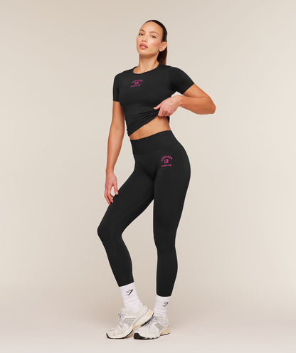 Everyday Seamless Graphic Short Sleeve Top - US 4147