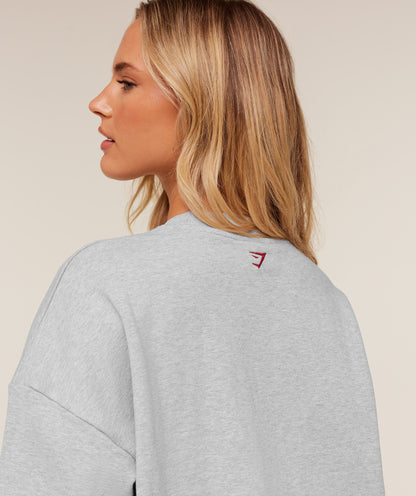 Collegiate Graphic Crew Neck Pullover - US 5743