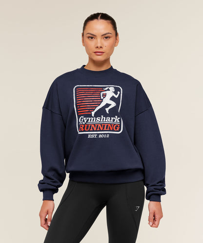 Run Club Graphic Sweatshirt - US 0463