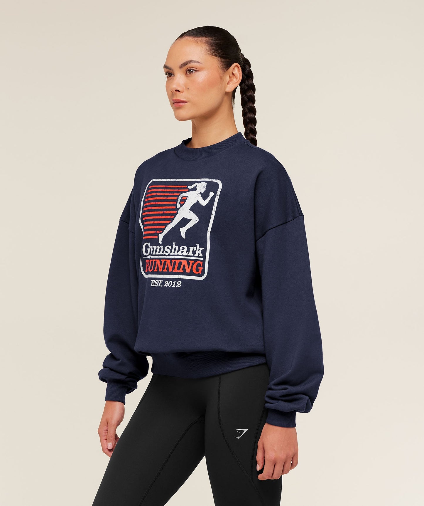 Run Club Graphic Sweatshirt - US 7729