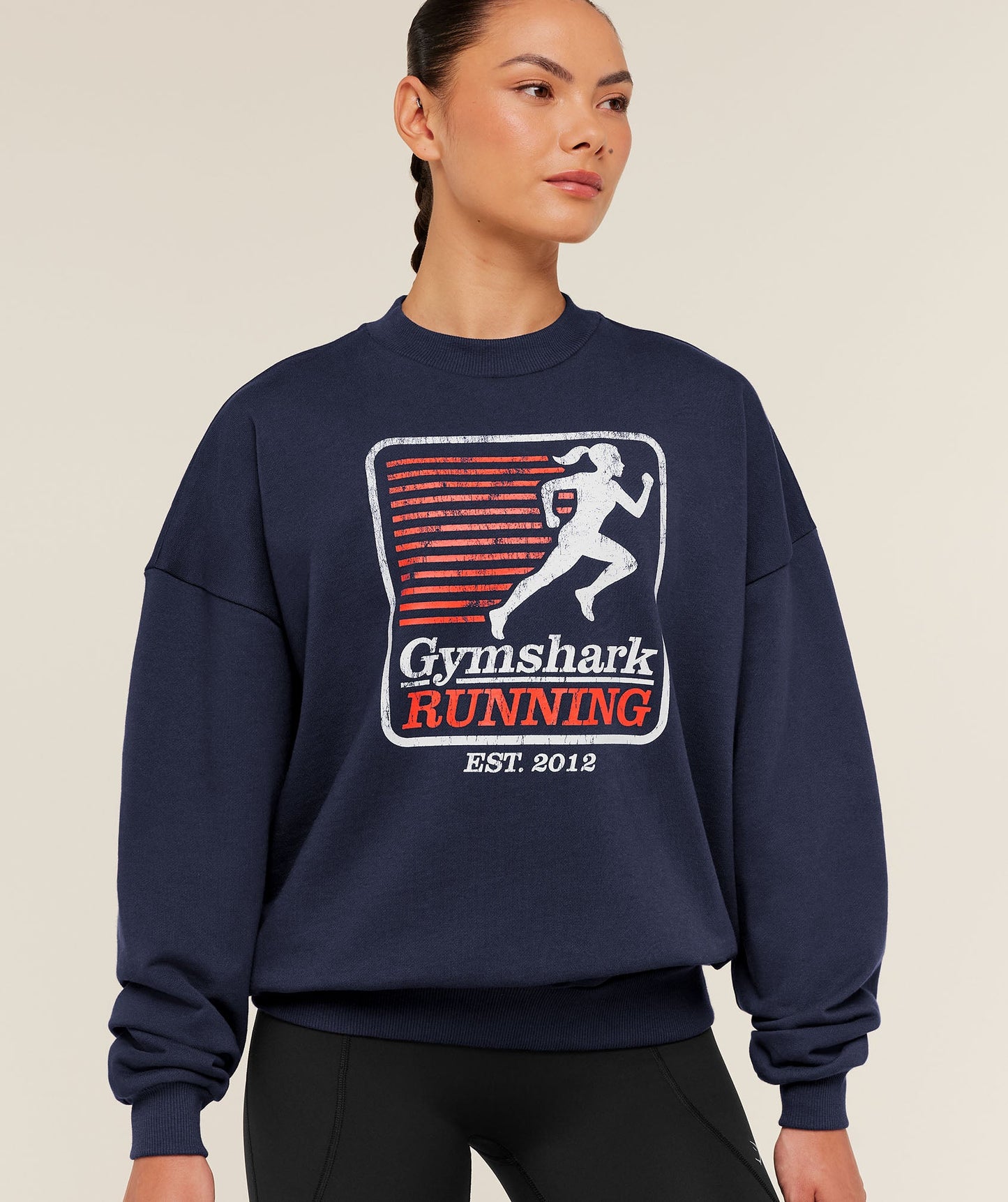 Run Club Graphic Sweatshirt - US 7729