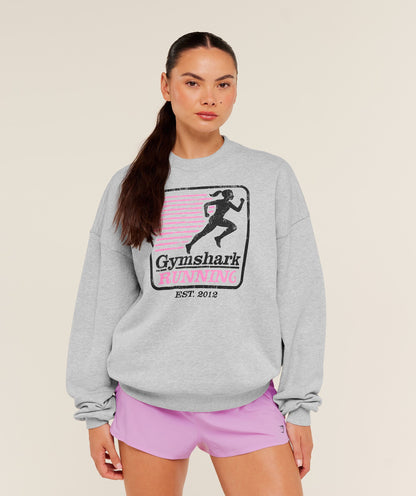 Run Club Graphic Sweatshirt - US 0463