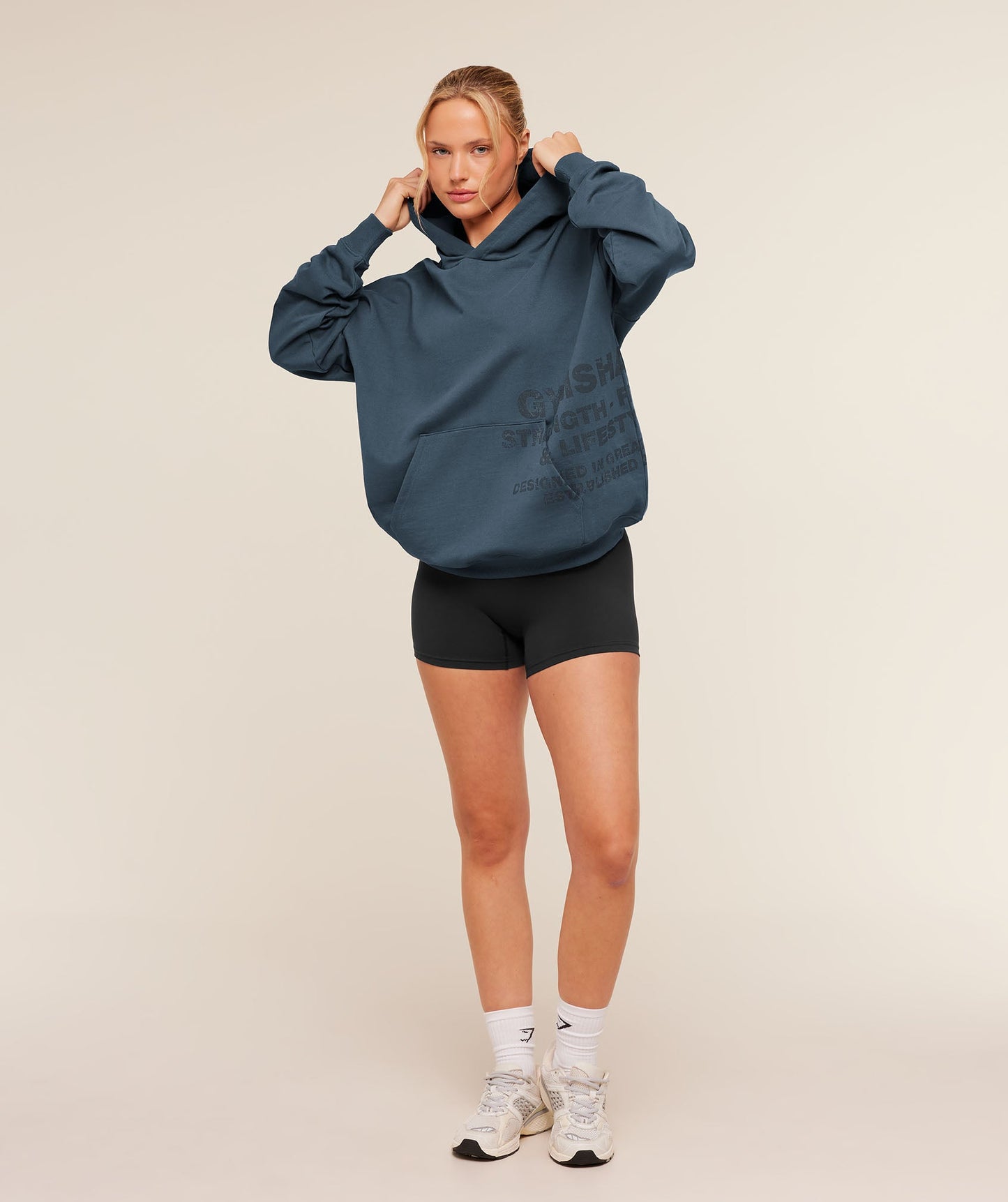 Stacked Graphic Hoodie - US 2562