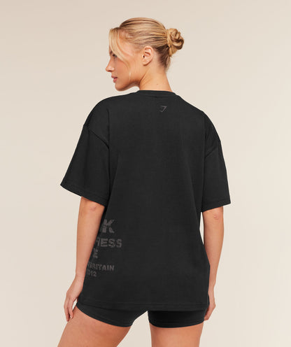 Stacked Graphic Short Sleeve T-Shirt - US 3110