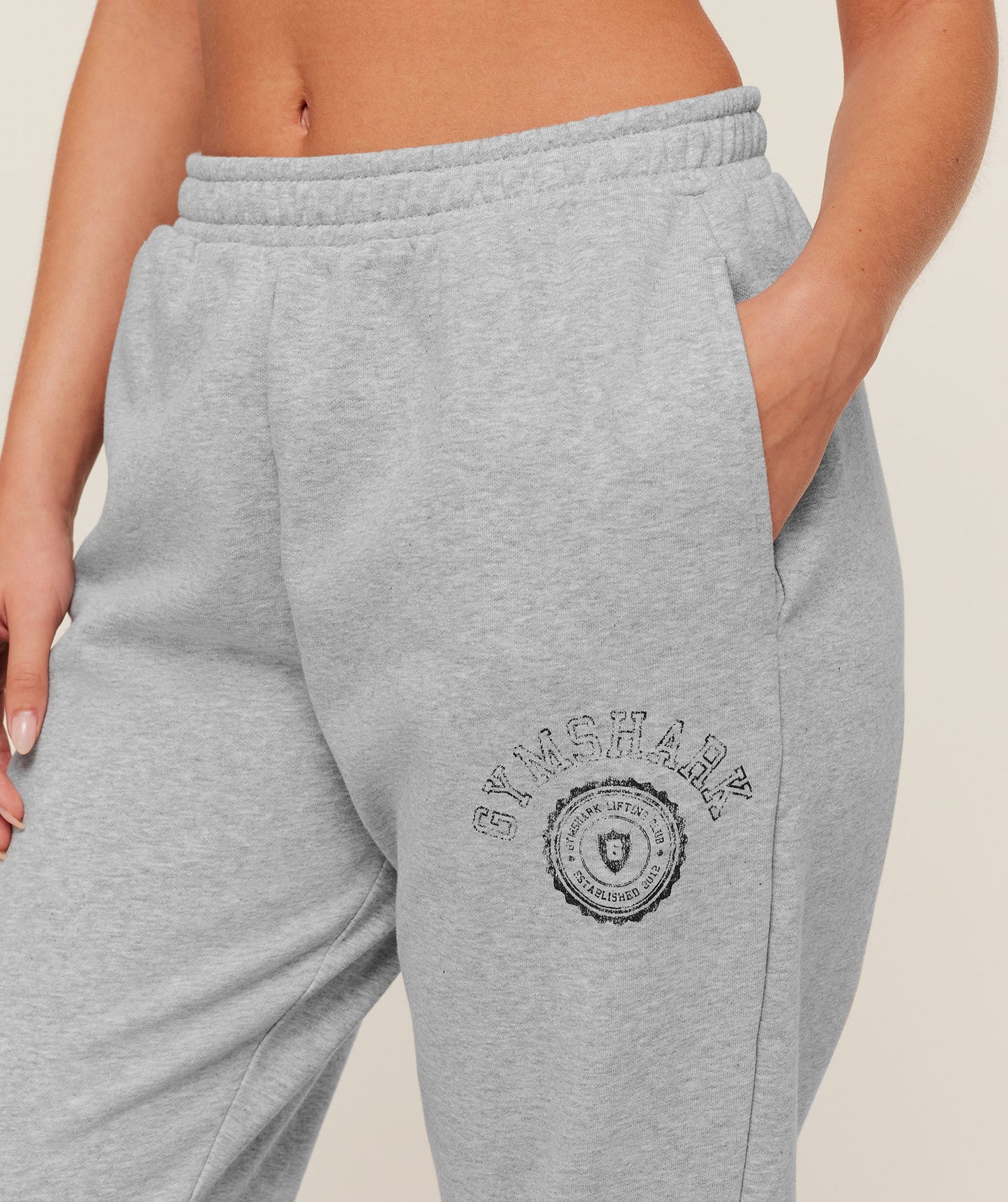 Worn Crest Graphic Joggers - US 8171