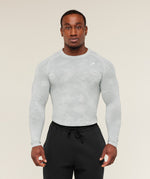 Geo Seamless Long Sleeve T-Shirt - US 0894