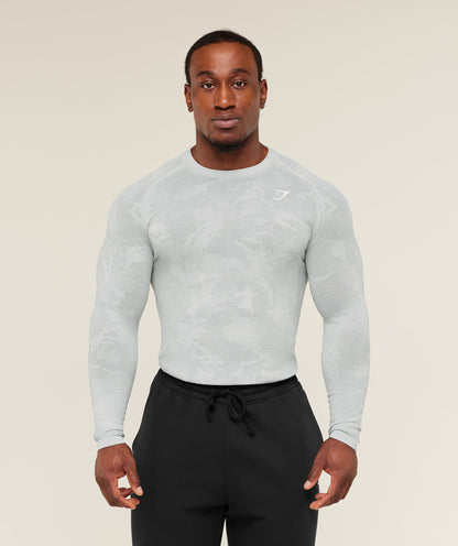Geo Seamless Long Sleeve T-Shirt - US 3275