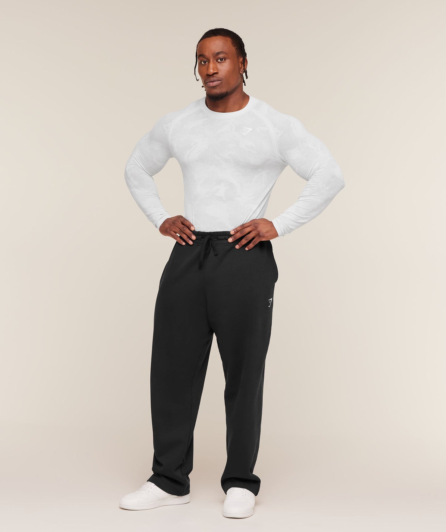Geo Seamless Long Sleeve T-Shirt - US 3533