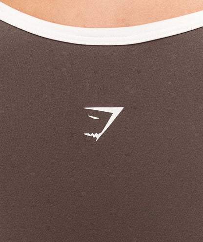 Piping Long Sleeve Crop Top - US 1331