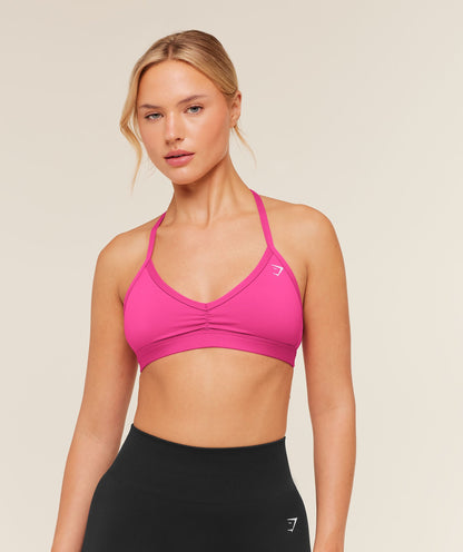 Minimal Halterneck Sports Bra - US 8682