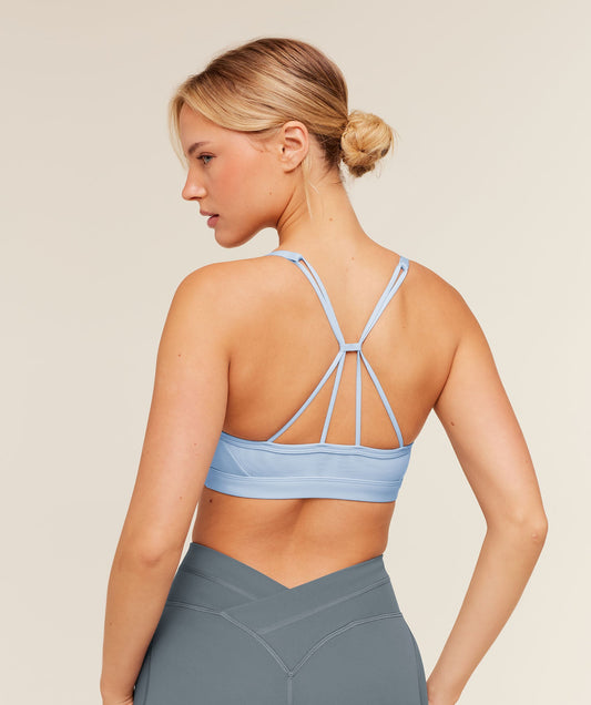 Ruched Strappy Sports Bra - US 3182