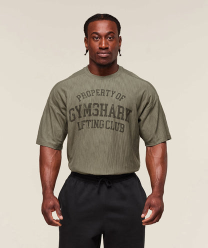 Lightweight Slub Textured T-Shirt - US 5430