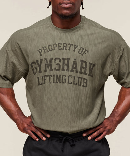 Lightweight Slub Textured T-Shirt - US 5430