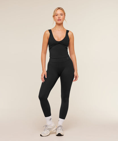 Crossover Back Leggings - US 7666