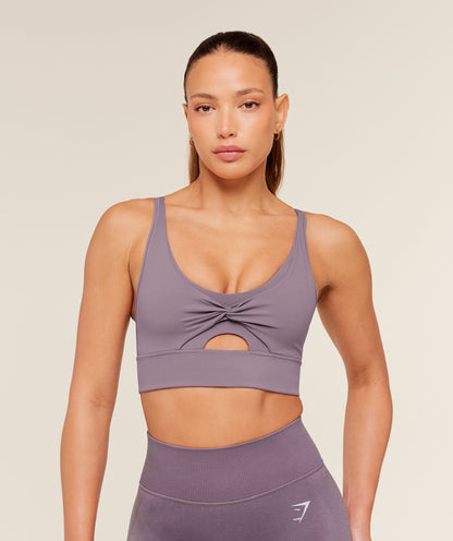 Twist Front Sports Bra - US 0926