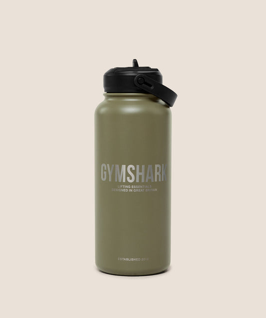 Metal Insulated Straw Bottle 1L - US 1309