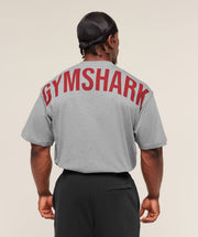 Charcoal Core Marl/Sets Red
