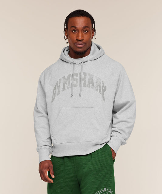 Retro Collegiate Graphic Hoodie - US 3222