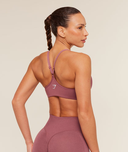 Interval Seamless Light Support Sports Bra - US 7661