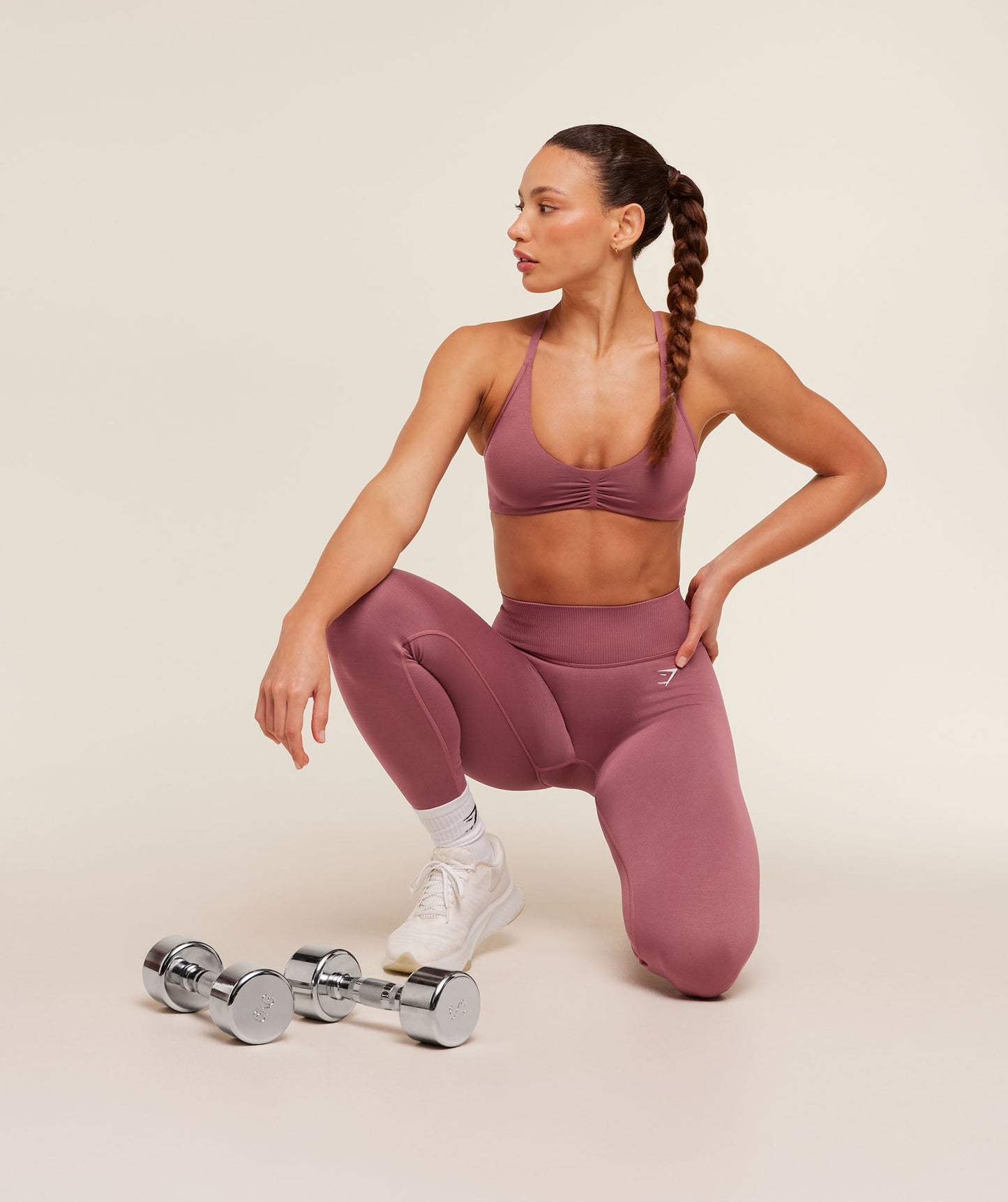 Interval Seamless Light Support Sports Bra - US 7661